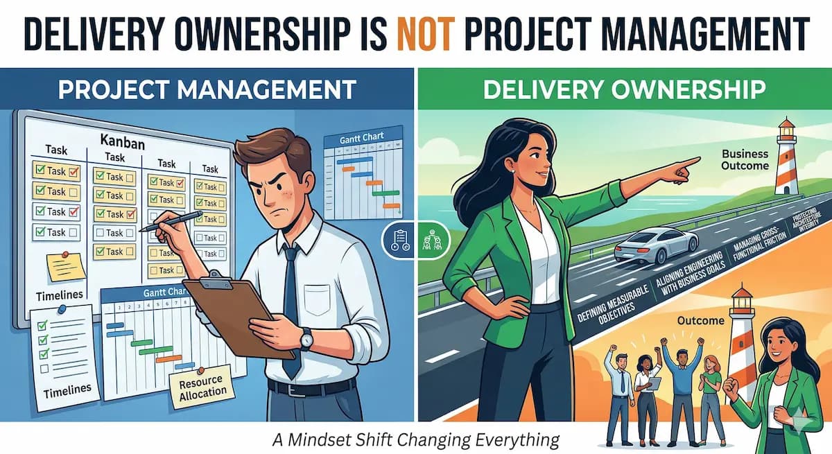 The Delivery Illusion: Why Tracking Progress Is Not Owning Outcomes